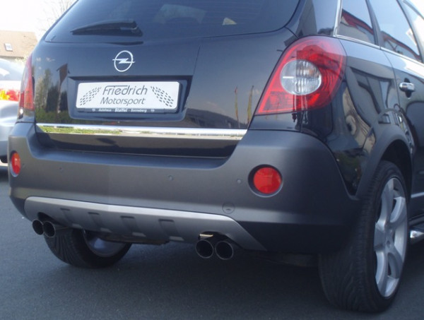 Duplex Sportendschalldämpfer Opel Antara
