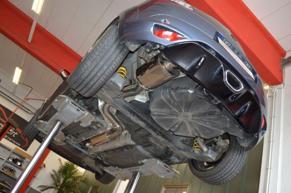 3 Zoll (76mm) Anlage mittig Renault Megane III (Typ Z) RS / Trophy