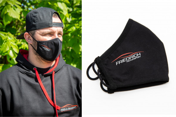 Mund-Nasen-Maske schwarz