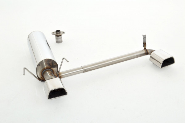 Duplex Sportendschalldämpfer Opel Zafira A