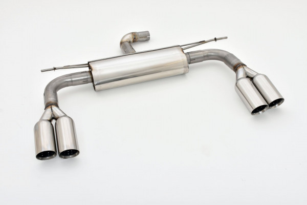 Duplex Sportendschalldämpfer Audi A3 8V Limousine Quattro