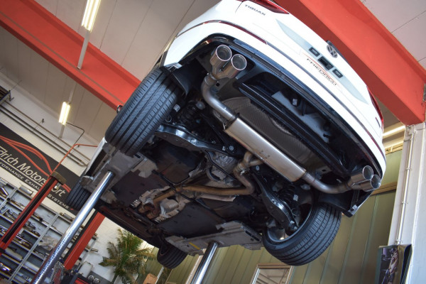 76mm Duplex-Sportendschalldämpfer VW Tiguan II