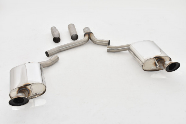 76mm Duplex-Sportendschalldämpfer Audi A5 B8 Coupe