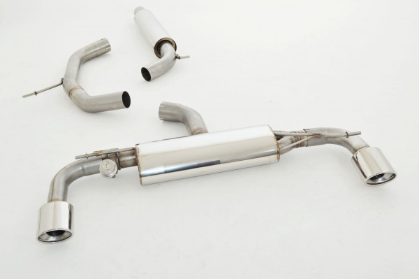 76mm Duplex-Anlage mit Klappensteuerung VW Scirocco III R