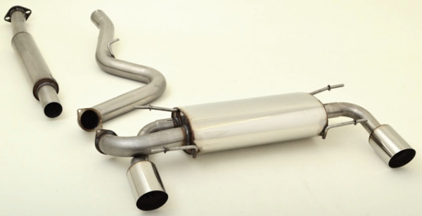 70mm Duplexanlage Subaru BRZ Coupe