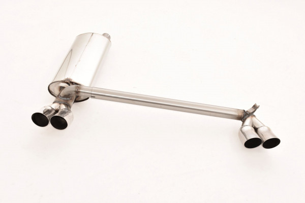 Duplex Sportendschalldämpfer Opel Kadett E