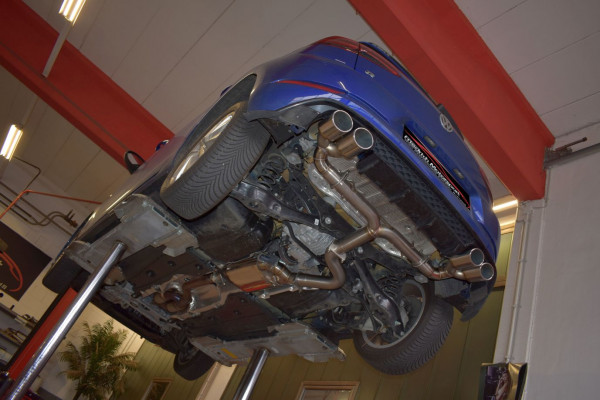 76mm Duplex-Anlage mit originaler Klappensteuerung VW Golf VII R