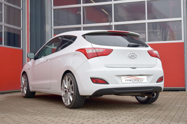 Sportendschalldämpfer Hyundai i30 GDH + Coupe 3-/5-Türer