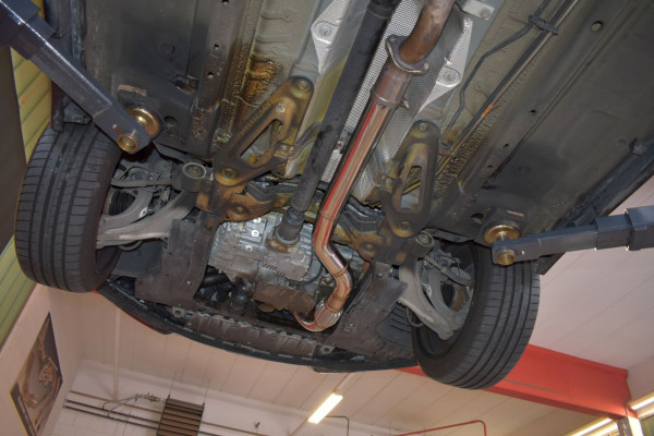 76mm Downpipe Edelstahl