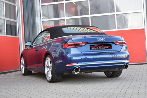 76mm Duplex-Sportendschalldämpfer Audi A5 B9 (F5/B8) Coupe und Cabrio