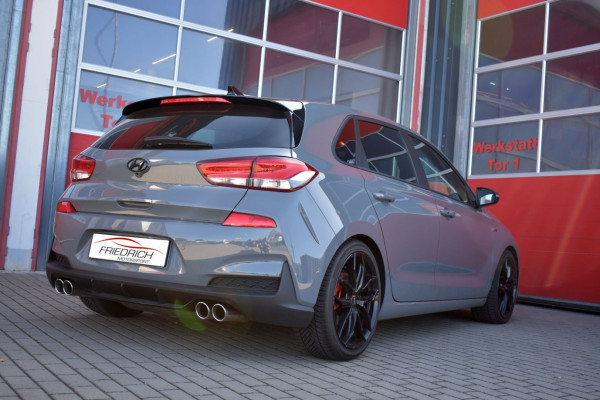 Duplex-Sportendschalldämpfer Hyundai i30 PDE Kombi
