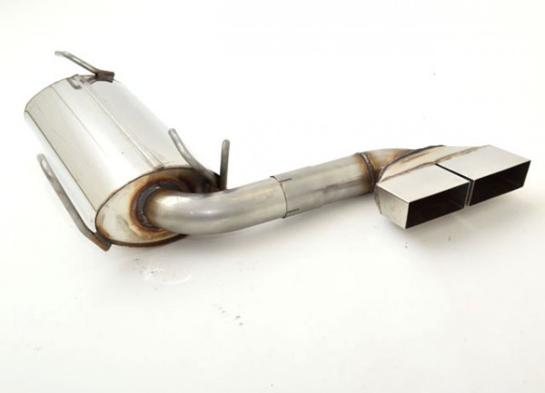 Sportendschalldämpfer mittig Opel Astra F