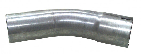 2.5" Rohrbogen 30° aluminierter Stahl